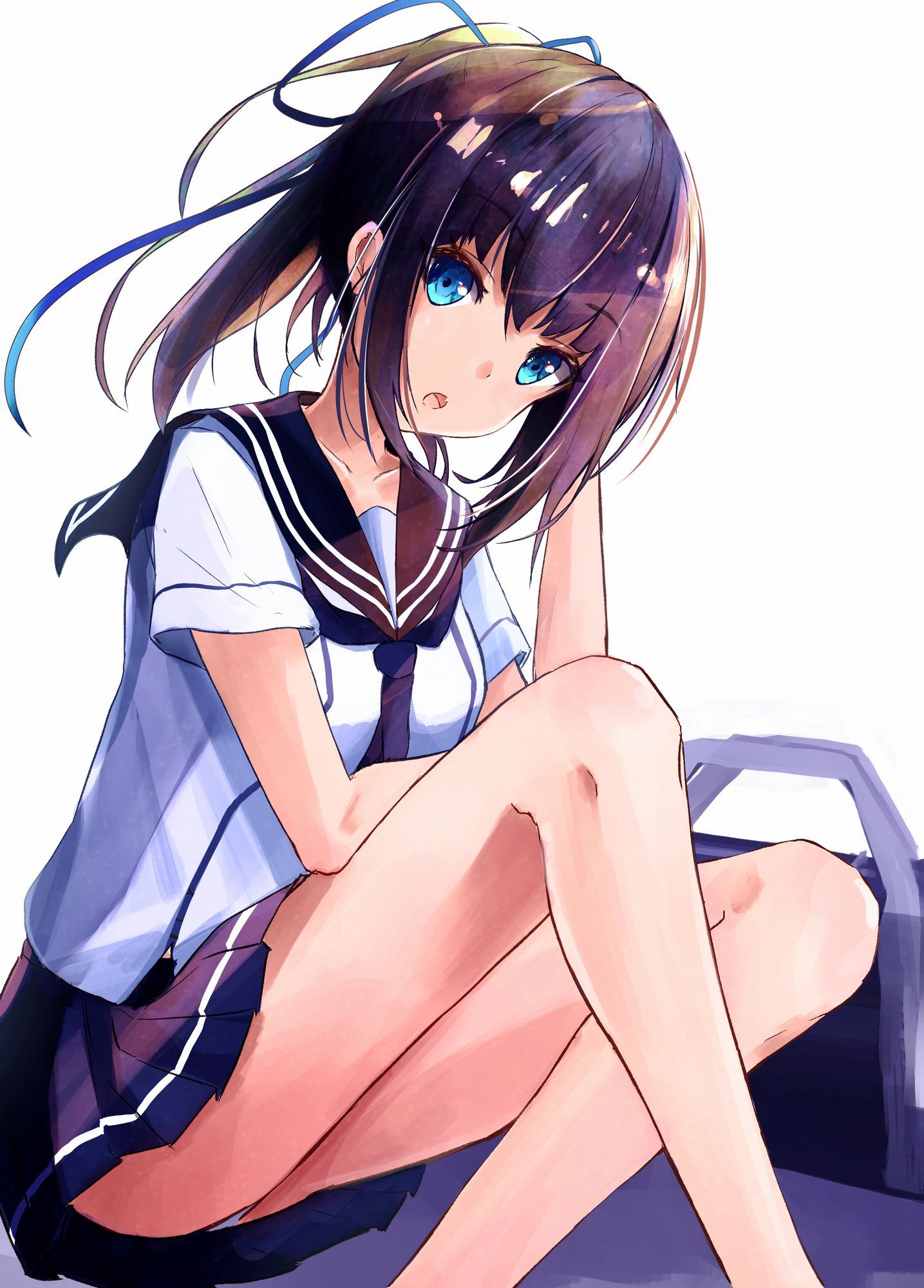 Secondary image of a cute girl in school uniform part 10 [Uniform/non-erotic] 33
