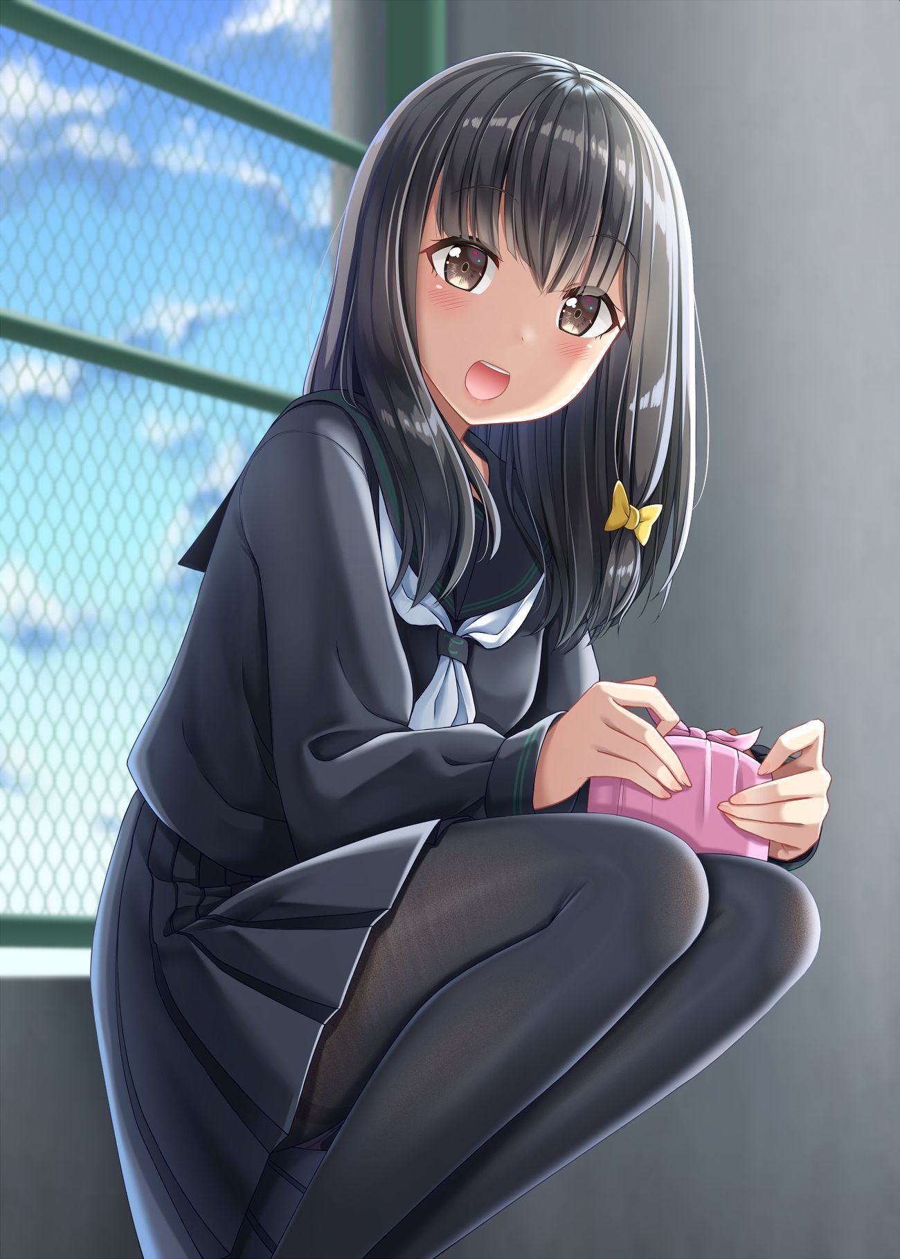 Secondary image of a cute girl in school uniform part 10 [Uniform/non-erotic] 4