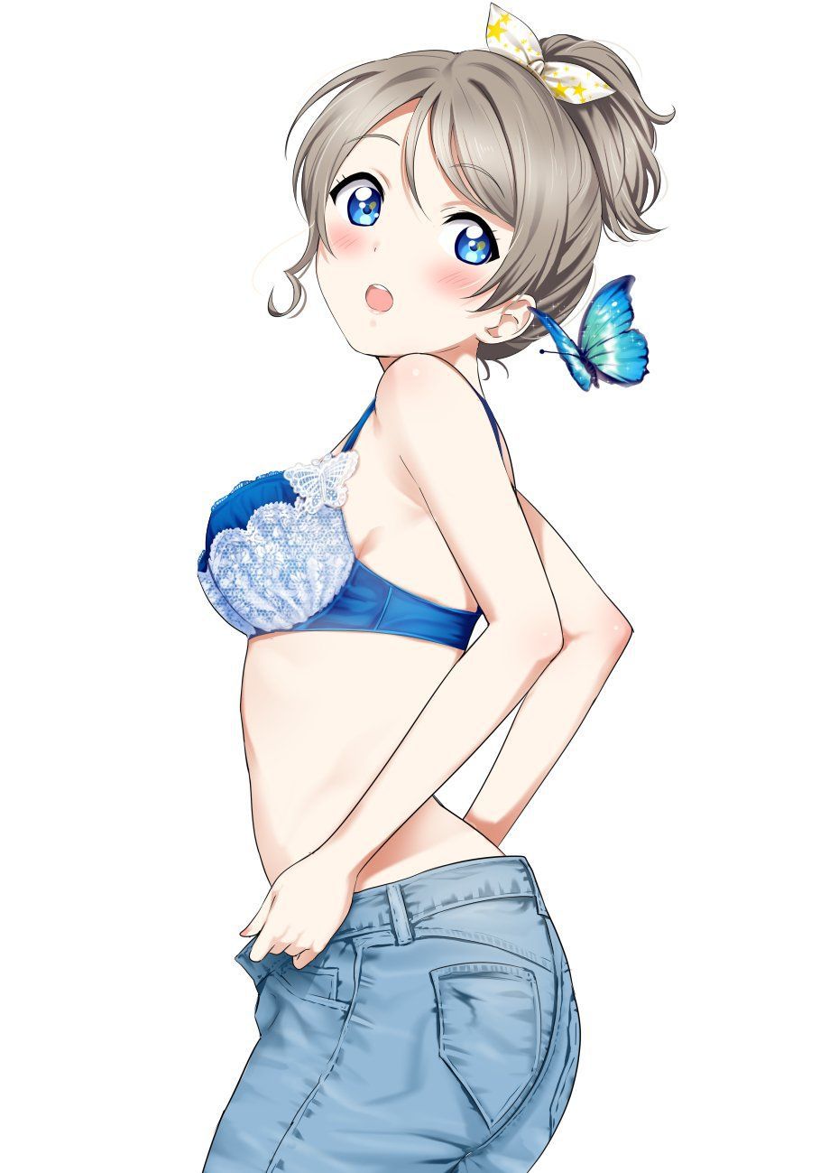Beautiful girl pictures of blue underwear with a sense of coolness [secondary, ZIP] 35