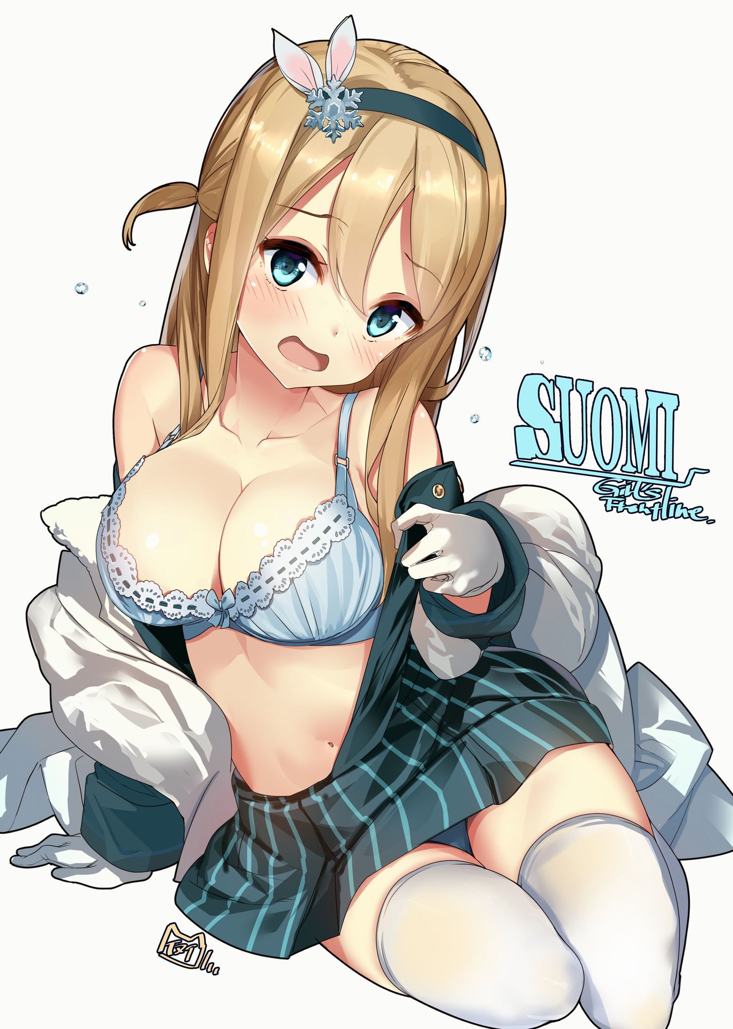 Beautiful girl pictures of blue underwear with a sense of coolness [secondary, ZIP] 7