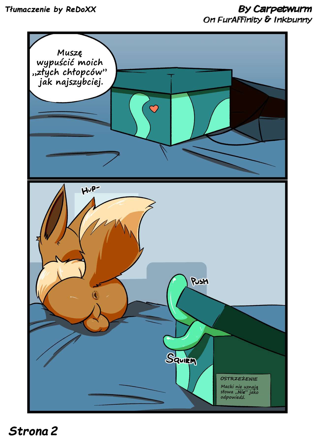 [Carpetwurm] Eevee's Tentacle Box [Polish by ReDoXX] 2