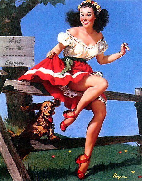 Artist Galleries ::: Gil Elvgren 270