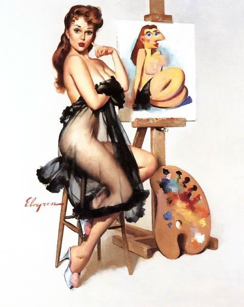 Artist Galleries ::: Gil Elvgren 280