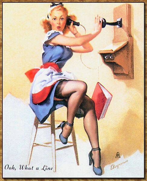 Artist Galleries ::: Gil Elvgren 286