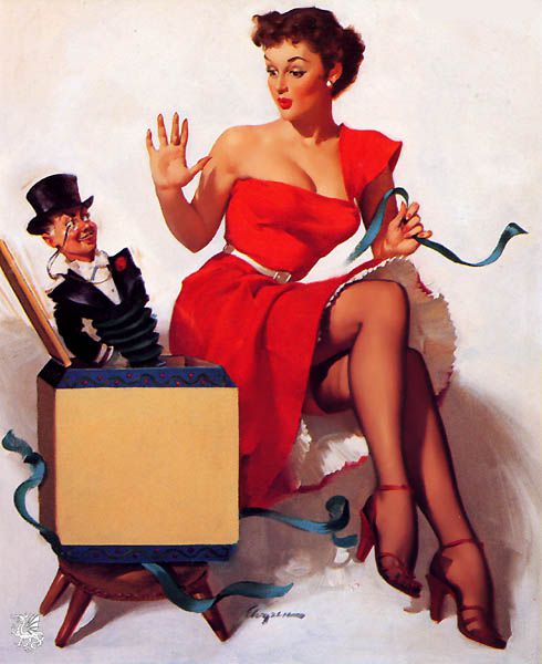 Artist Galleries ::: Gil Elvgren 287