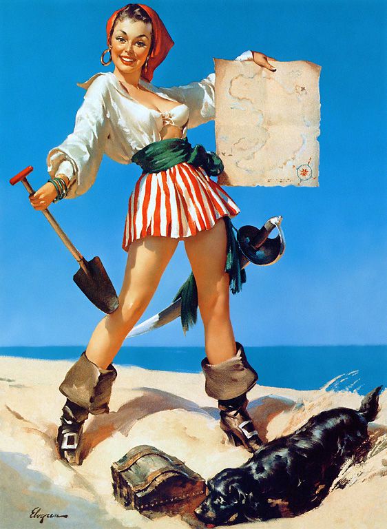 Artist Galleries ::: Gil Elvgren 317