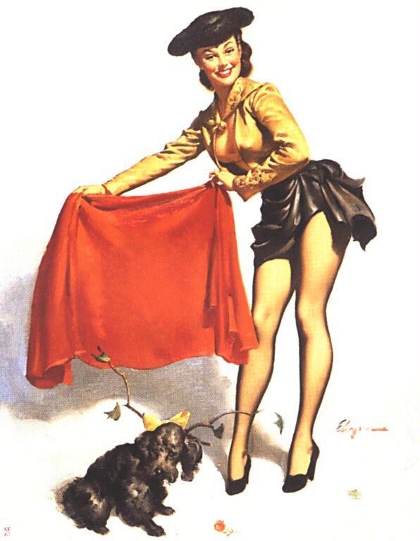 Artist Galleries ::: Gil Elvgren 340