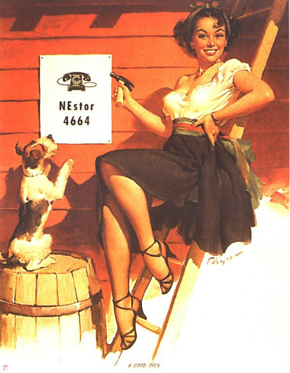 Artist Galleries ::: Gil Elvgren 342