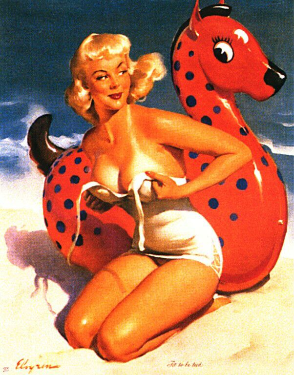 Artist Galleries ::: Gil Elvgren 357