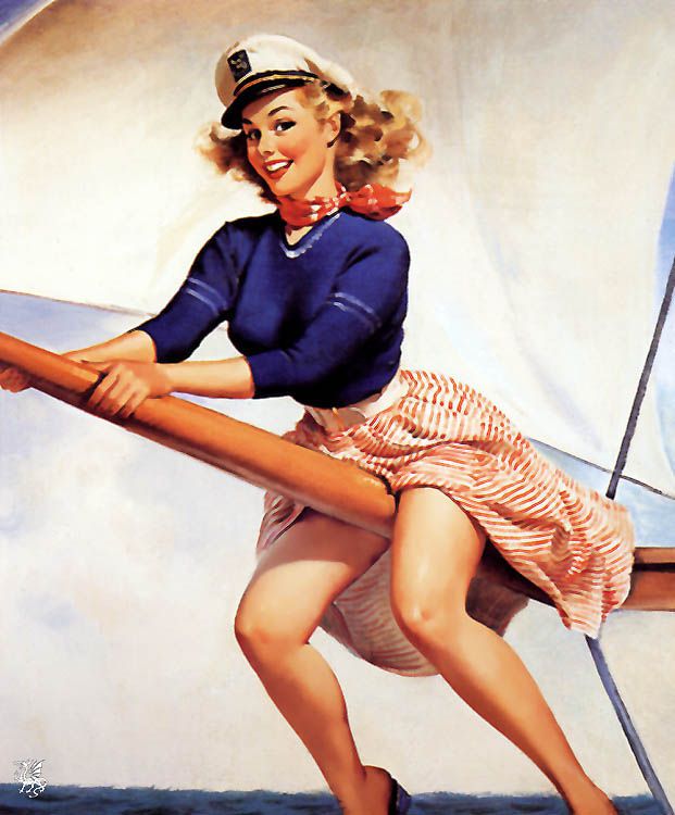 Artist Galleries ::: Gil Elvgren 378