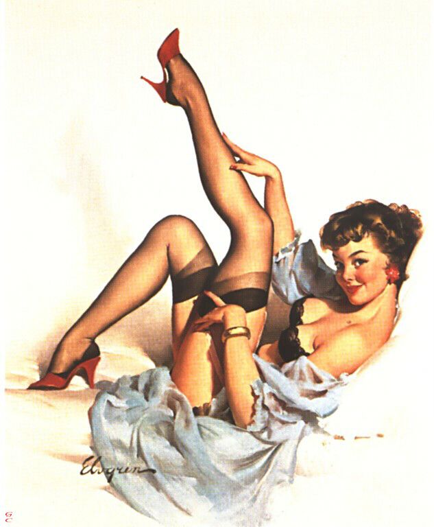 Artist Galleries ::: Gil Elvgren 385