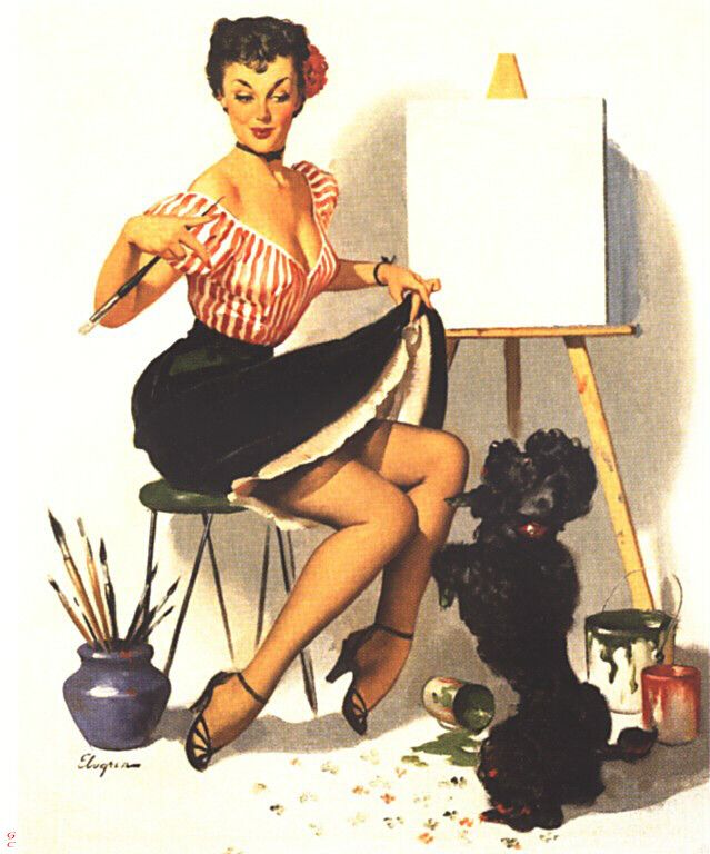 Artist Galleries ::: Gil Elvgren 387