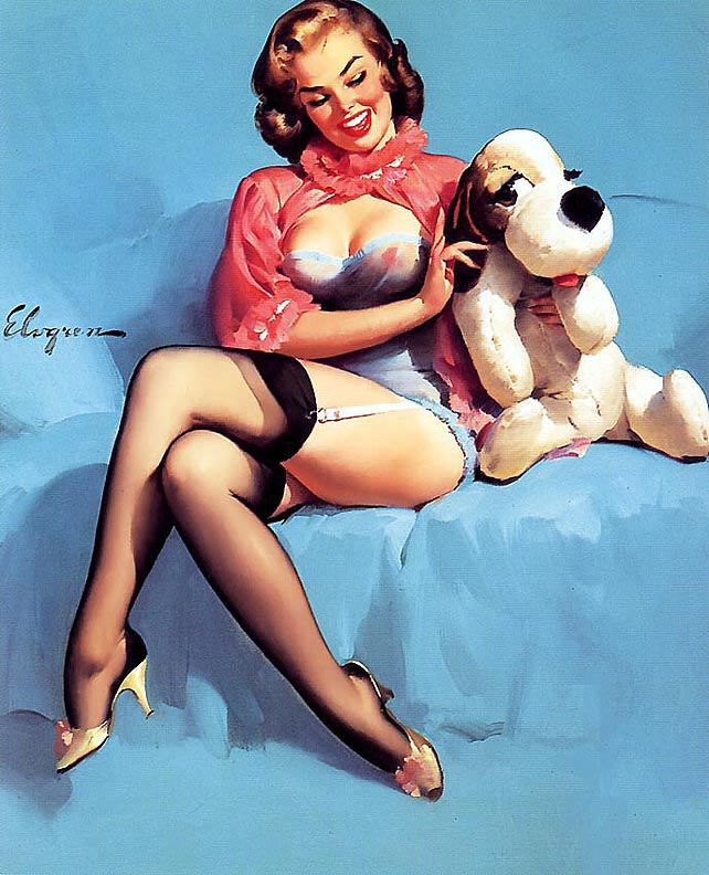 Artist Galleries ::: Gil Elvgren 391