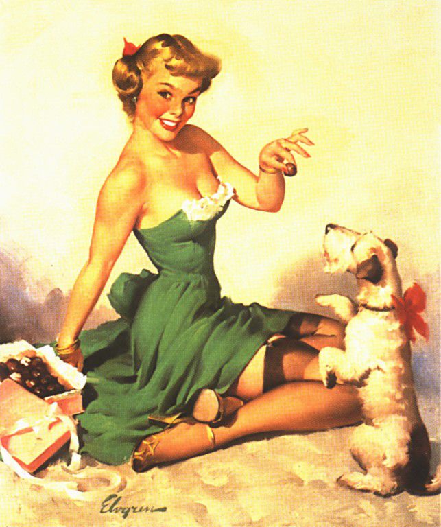 Artist Galleries ::: Gil Elvgren 392