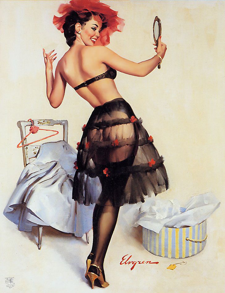 Artist Galleries ::: Gil Elvgren 409