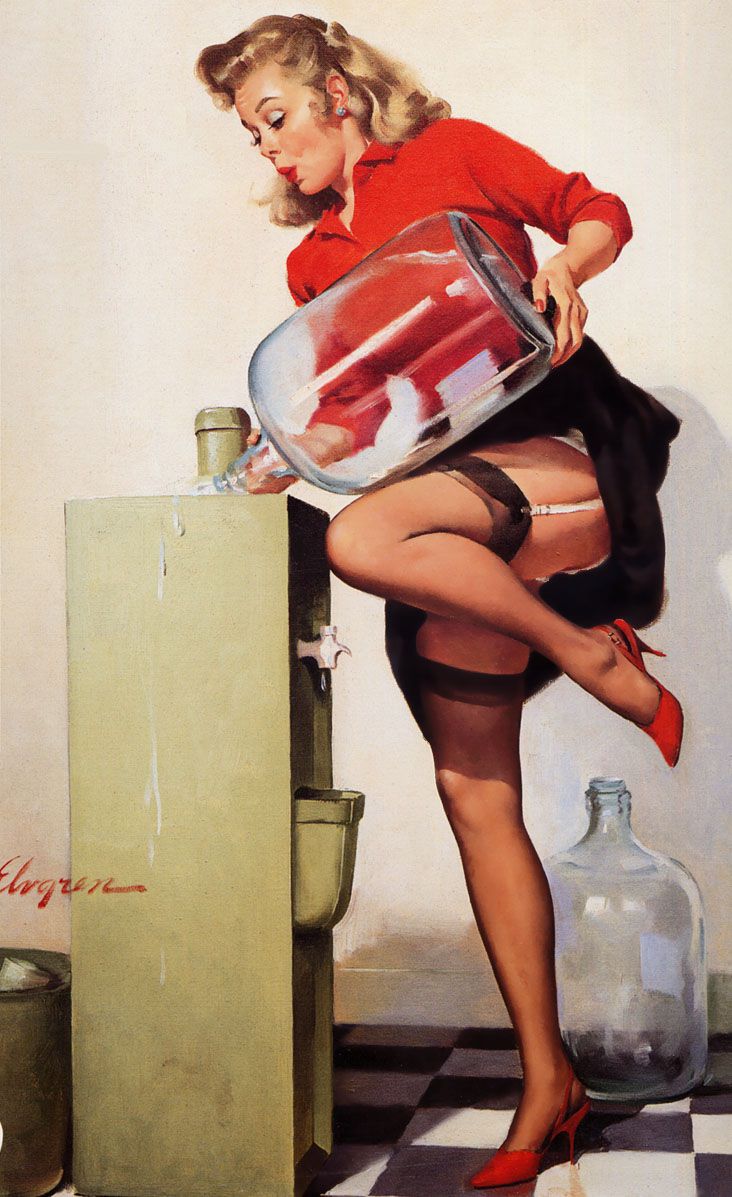 Artist Galleries ::: Gil Elvgren 410