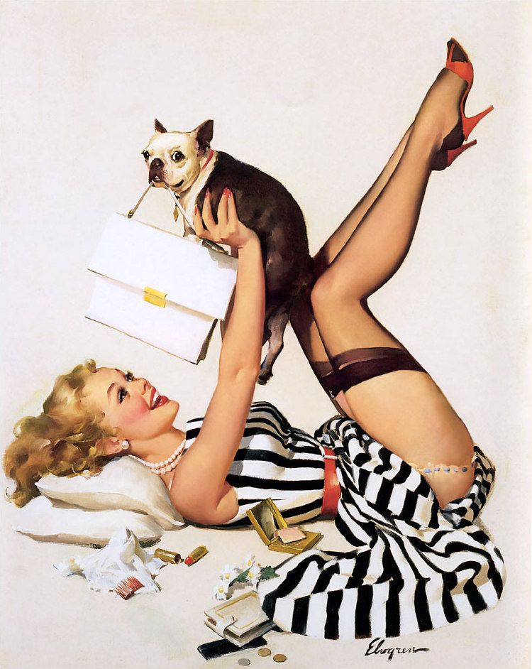 Artist Galleries ::: Gil Elvgren 418