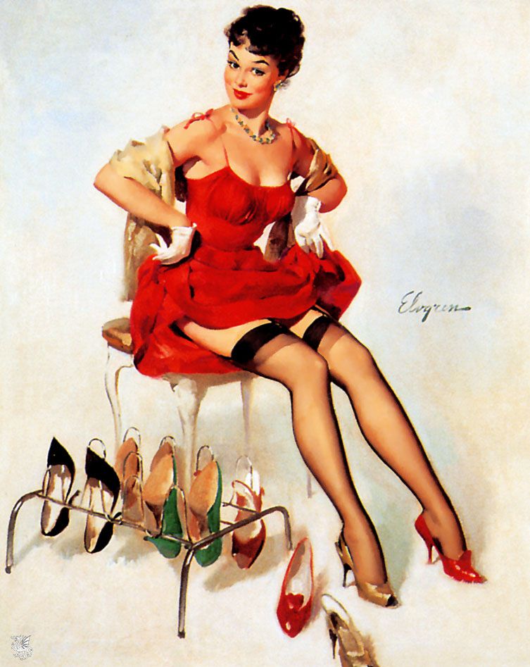 Artist Galleries ::: Gil Elvgren 419