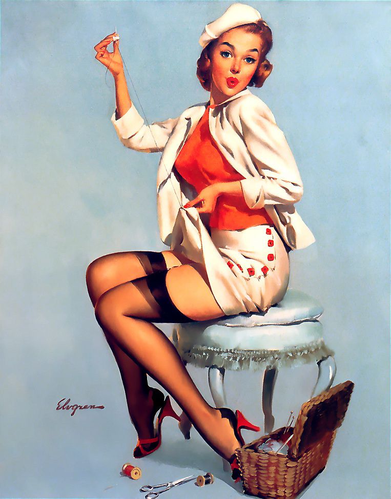 Artist Galleries ::: Gil Elvgren 423