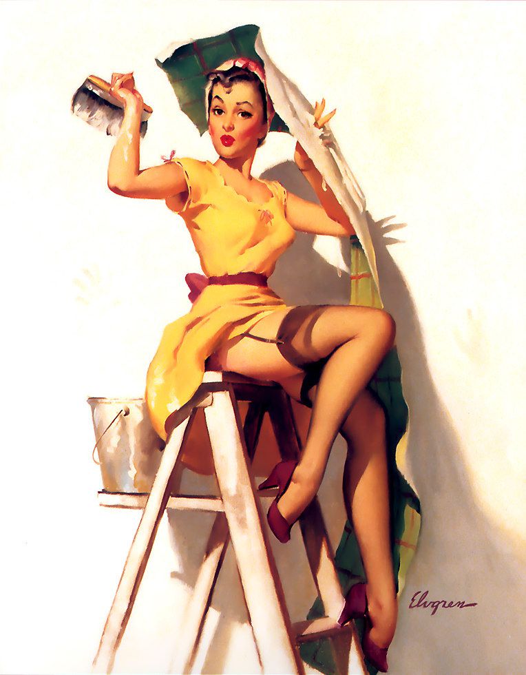 Artist Galleries ::: Gil Elvgren 424