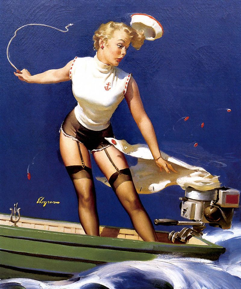 Artist Galleries ::: Gil Elvgren 435