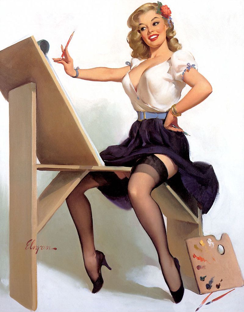 Artist Galleries ::: Gil Elvgren 439