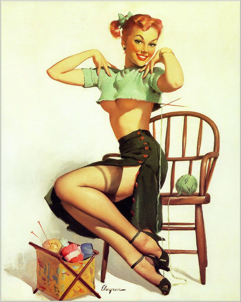 Artist Galleries ::: Gil Elvgren 446