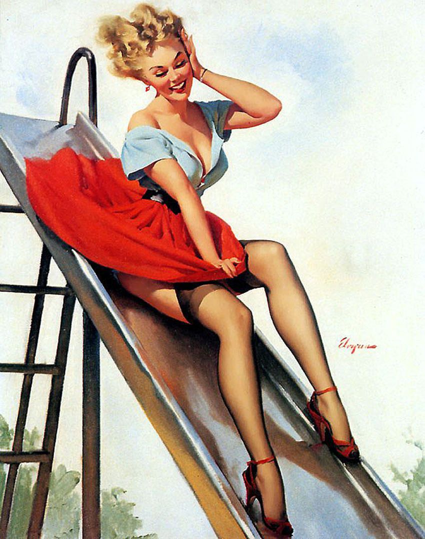 Artist Galleries ::: Gil Elvgren 454