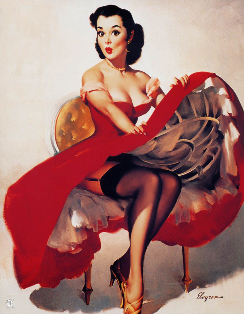 Artist Galleries ::: Gil Elvgren 457