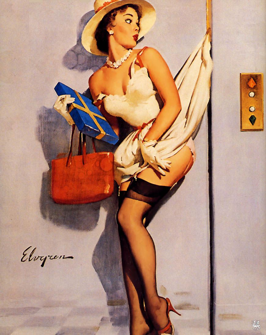 Artist Galleries ::: Gil Elvgren 458