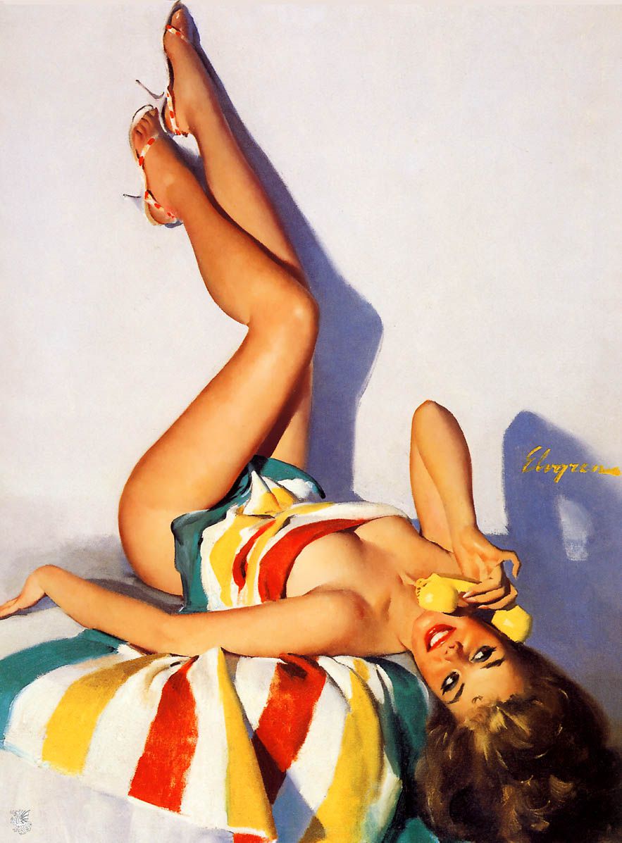 Artist Galleries ::: Gil Elvgren 465