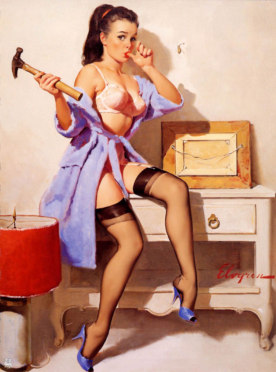 Artist Galleries ::: Gil Elvgren 476