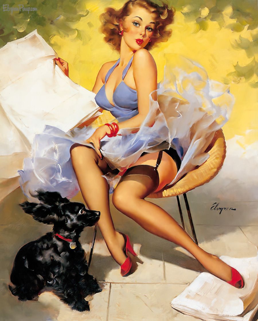 Artist Galleries ::: Gil Elvgren 486