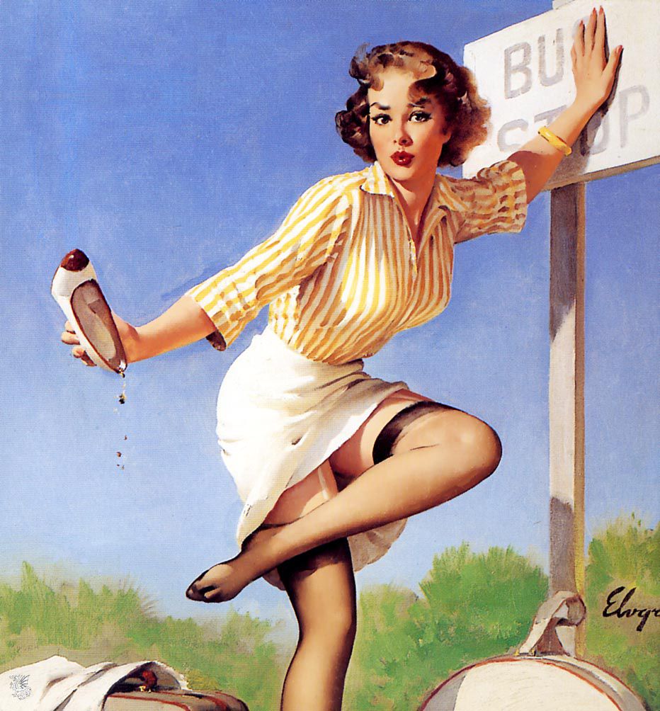 Artist Galleries ::: Gil Elvgren 497