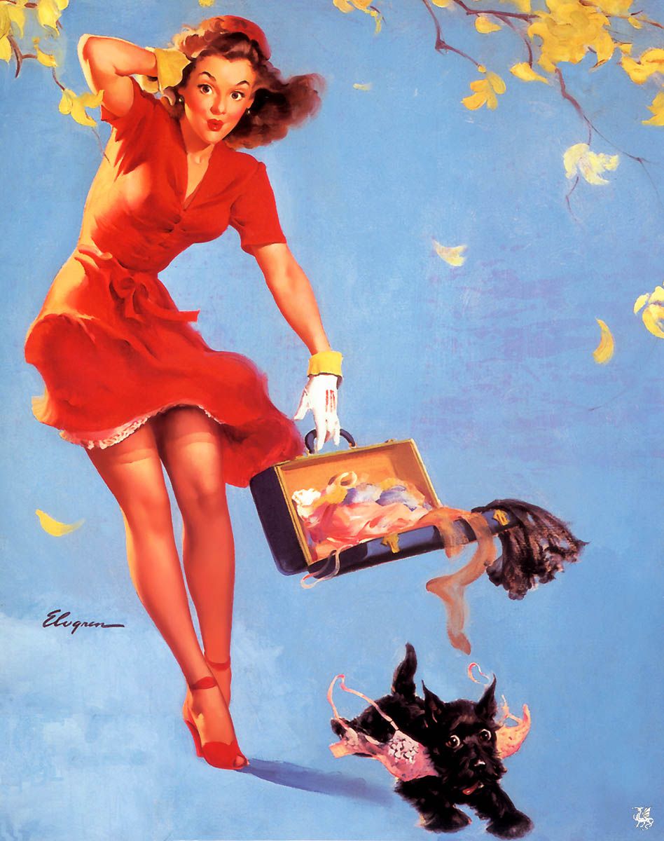 Artist Galleries ::: Gil Elvgren 500