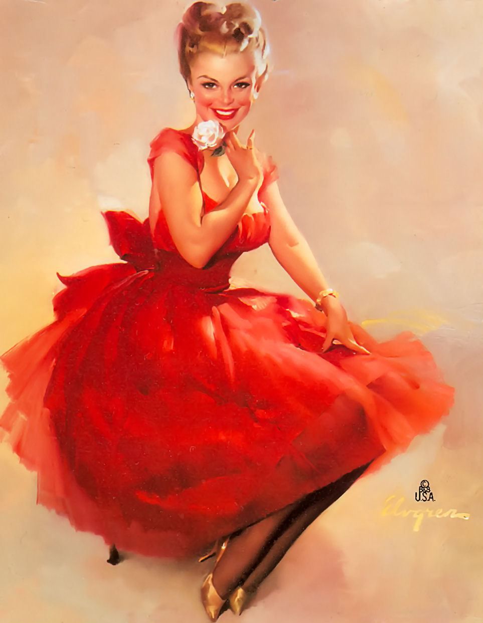 Artist Galleries ::: Gil Elvgren 505