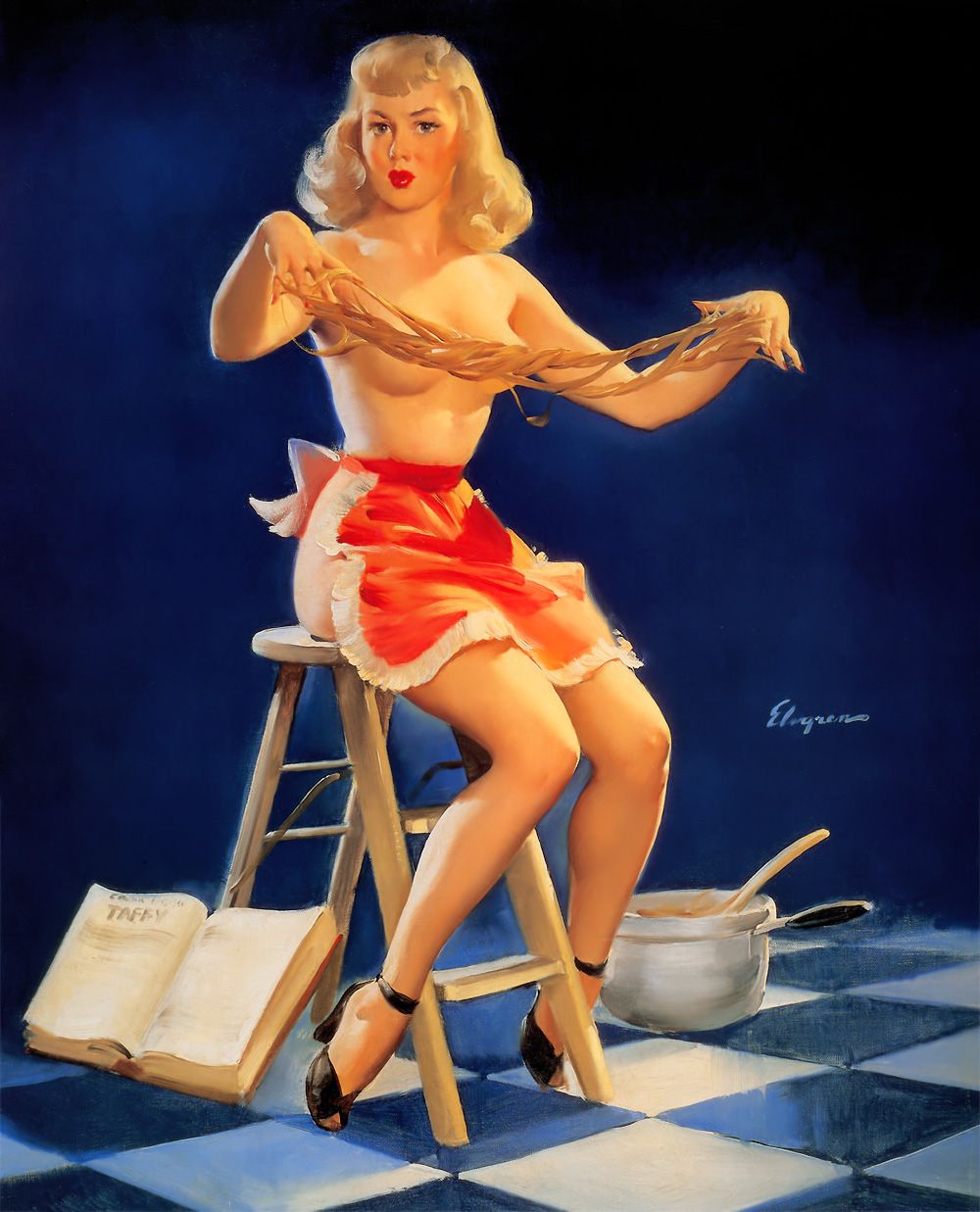 Artist Galleries ::: Gil Elvgren 512