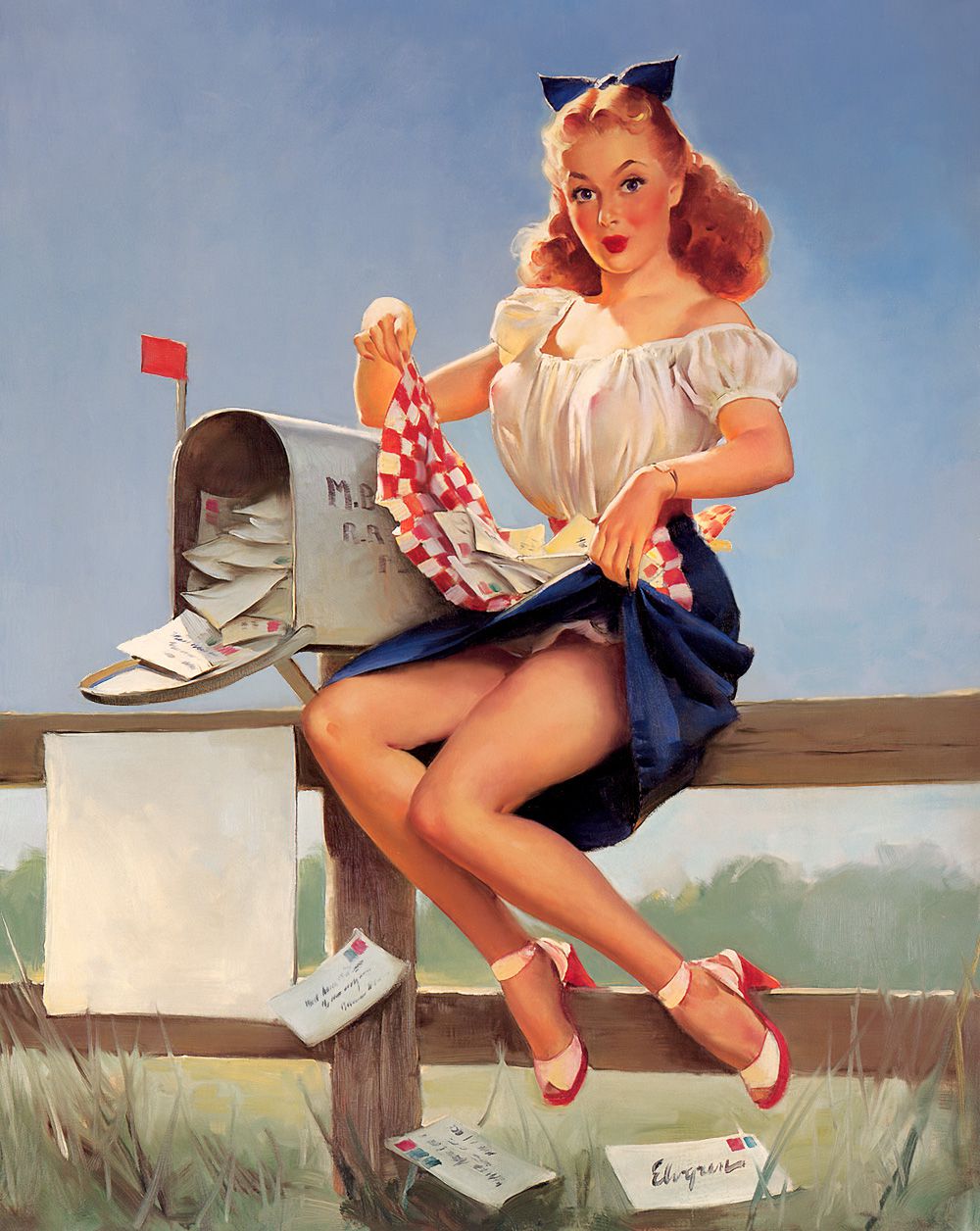 Artist Galleries ::: Gil Elvgren 517