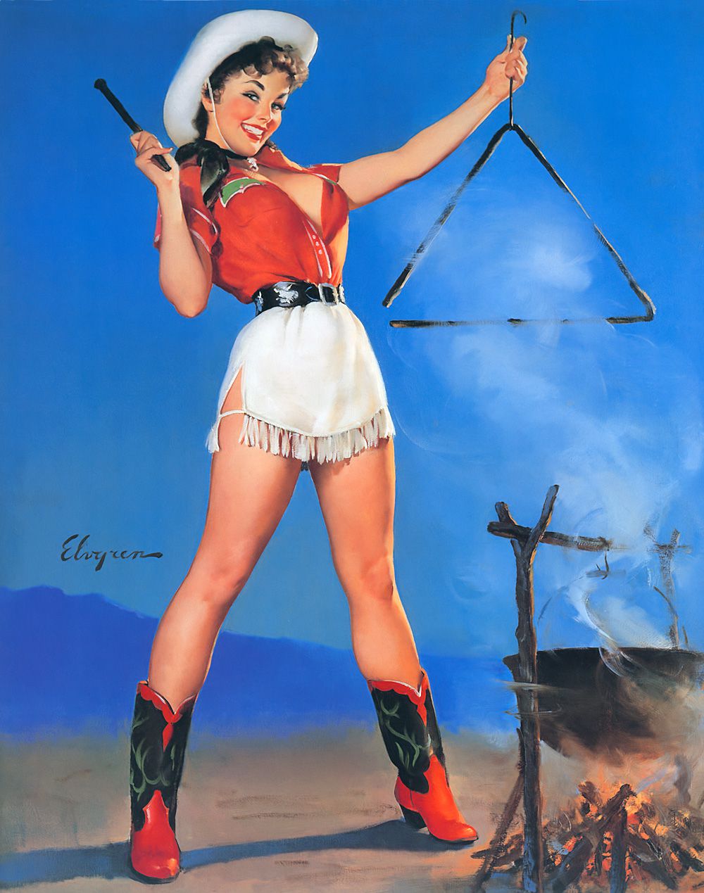 Artist Galleries ::: Gil Elvgren 524