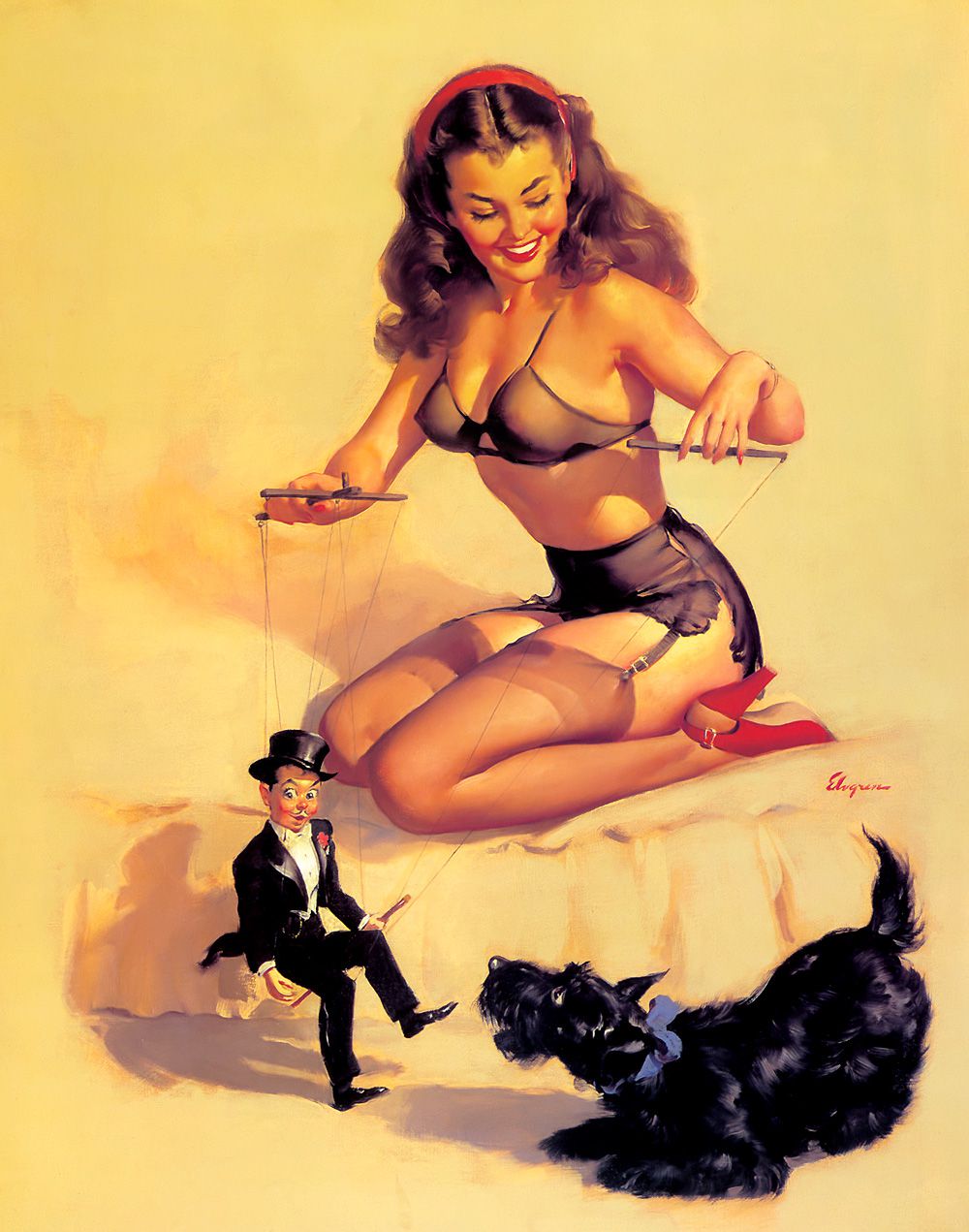 Artist Galleries ::: Gil Elvgren 525