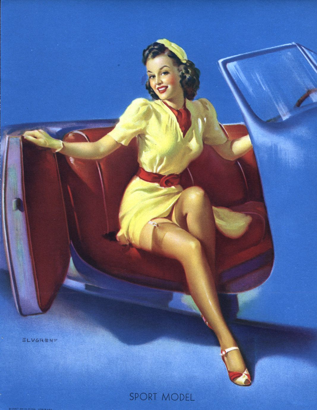 Artist Galleries ::: Gil Elvgren 537