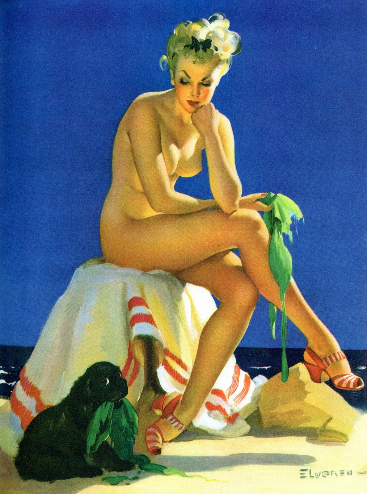 Artist Galleries ::: Gil Elvgren 550