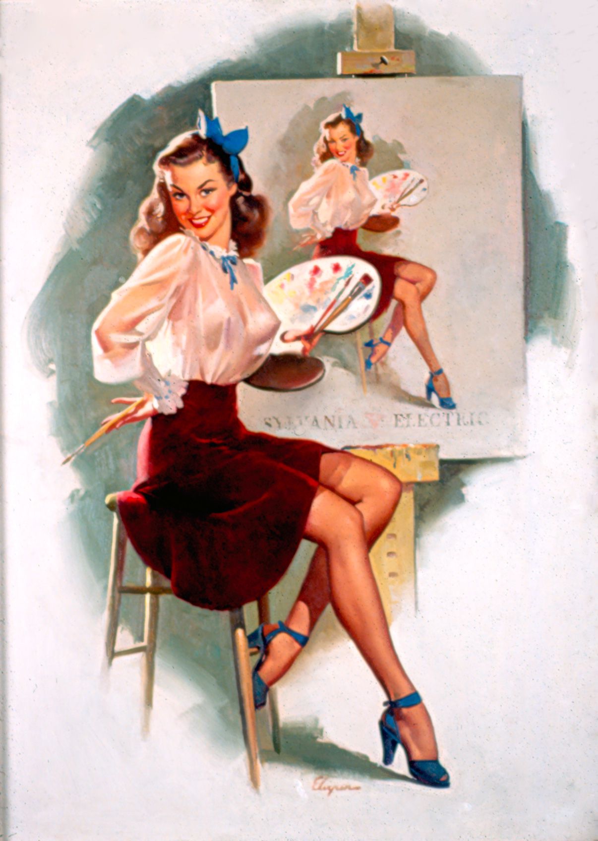 Artist Galleries ::: Gil Elvgren 558