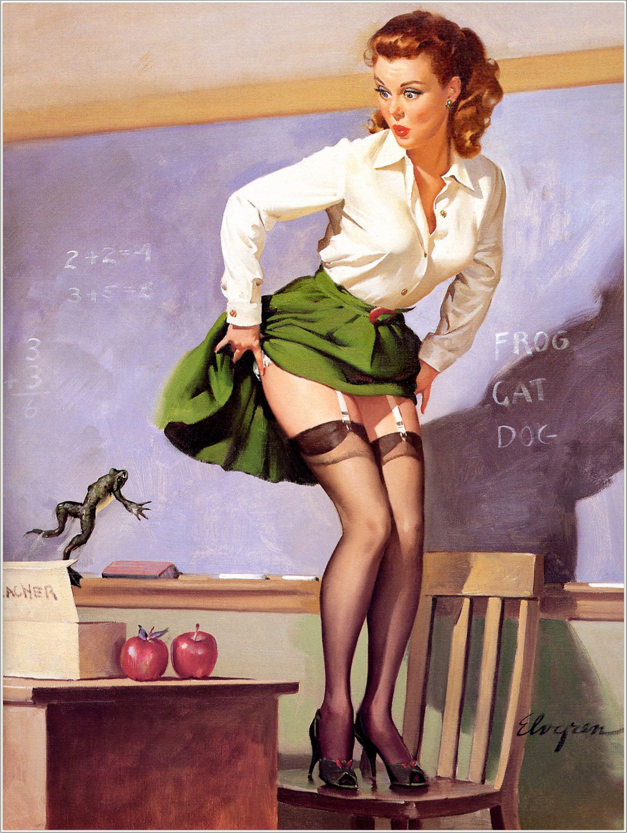 Artist Galleries ::: Gil Elvgren 559