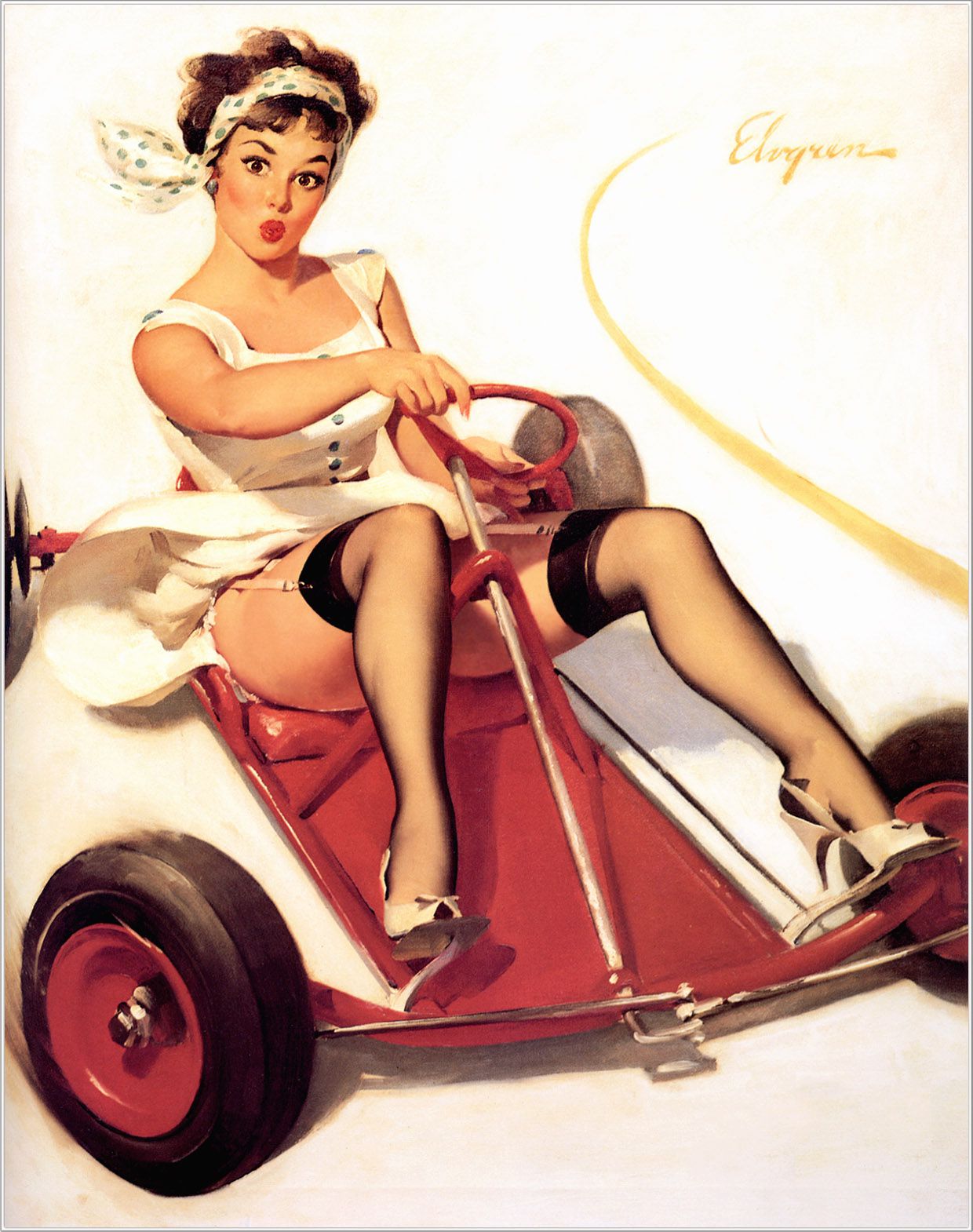 Artist Galleries ::: Gil Elvgren 563