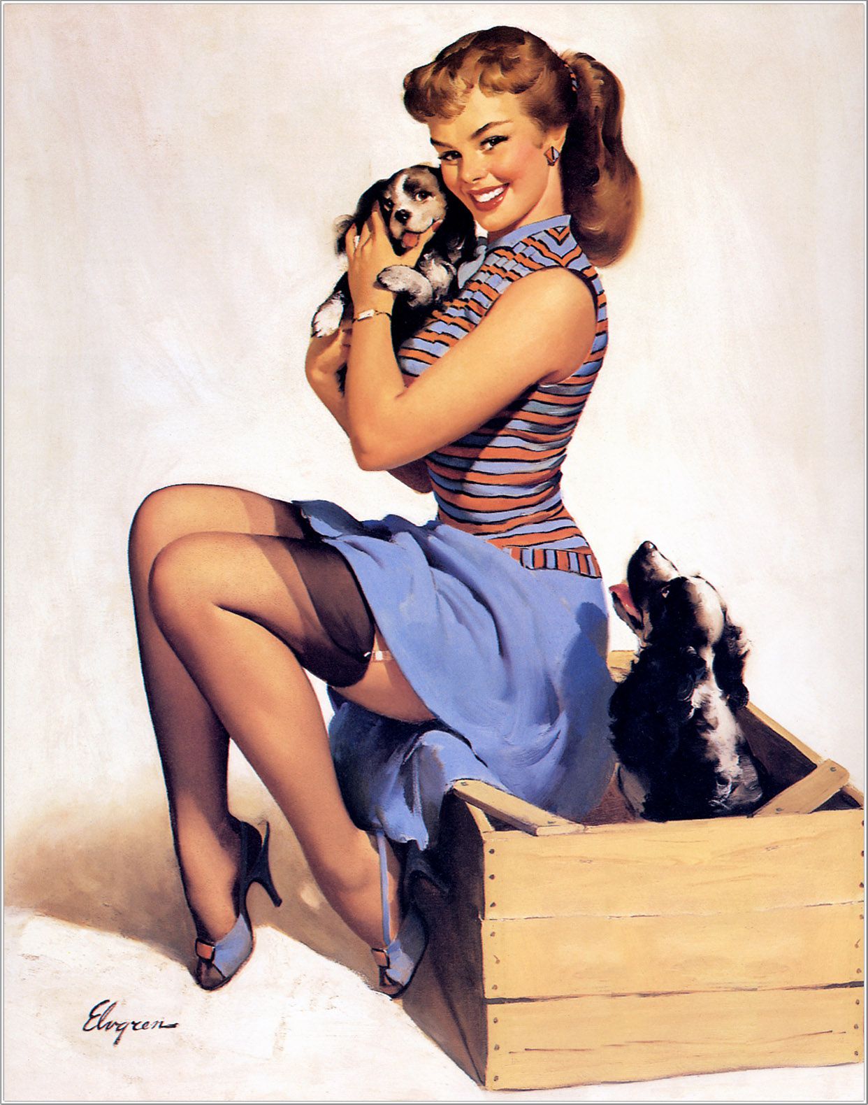 Artist Galleries ::: Gil Elvgren 564