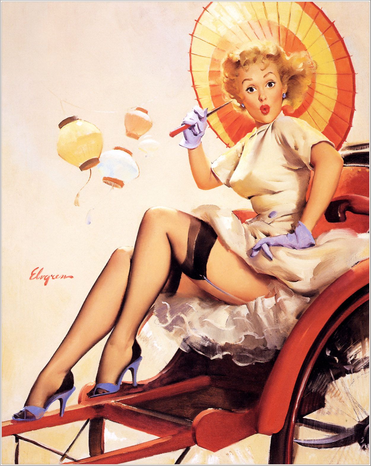 Artist Galleries ::: Gil Elvgren 566