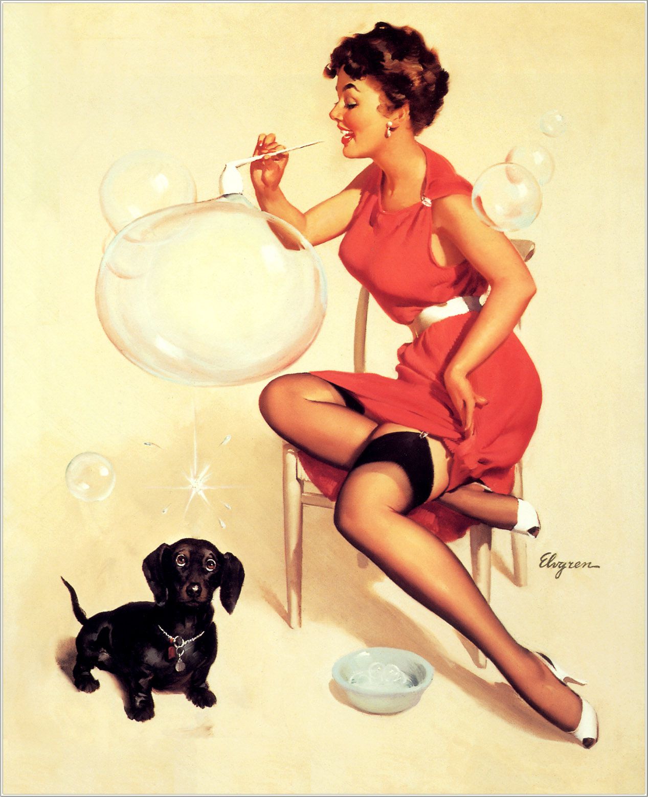 Artist Galleries ::: Gil Elvgren 573