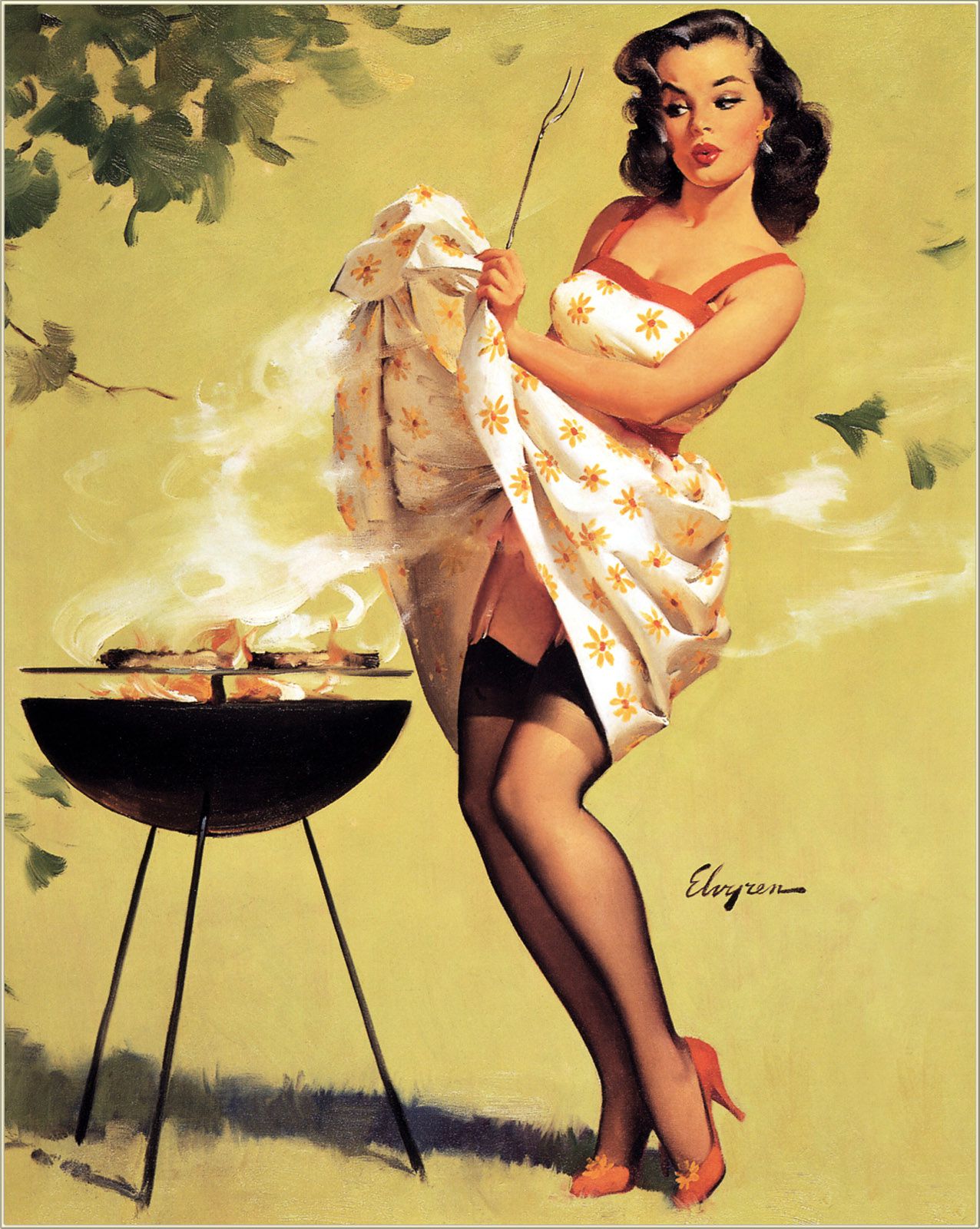 Artist Galleries ::: Gil Elvgren 575