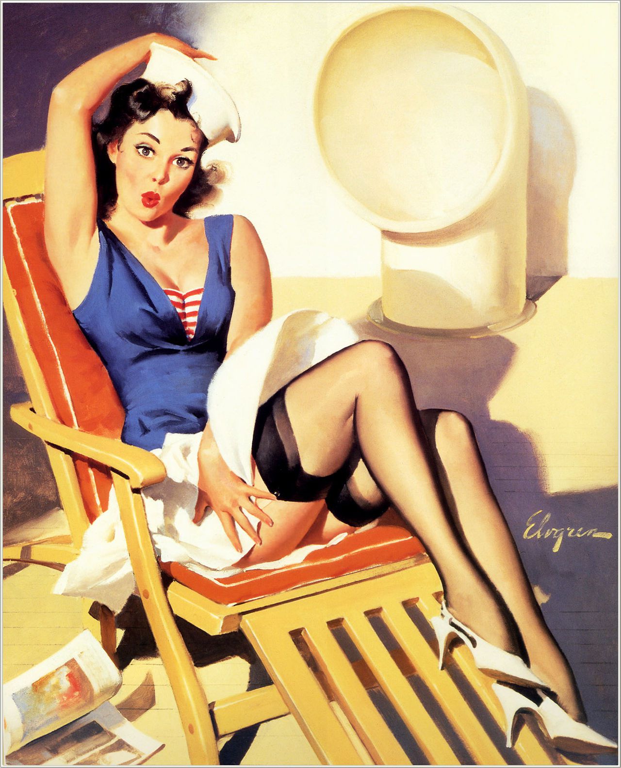 Artist Galleries ::: Gil Elvgren 579